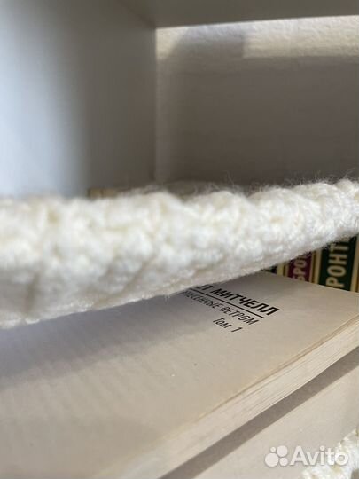 Вязаная обложка на книгу