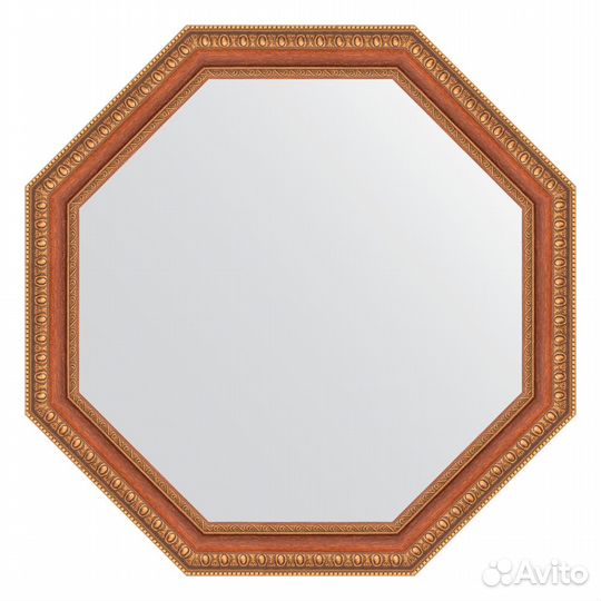 Зеркало Evoform Octagon BY 3713 62x62 бронзовые б
