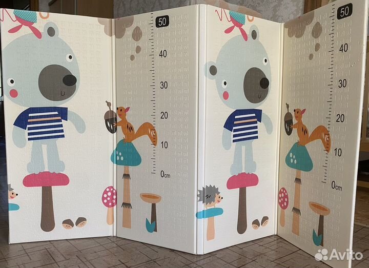 Складной детский коврик