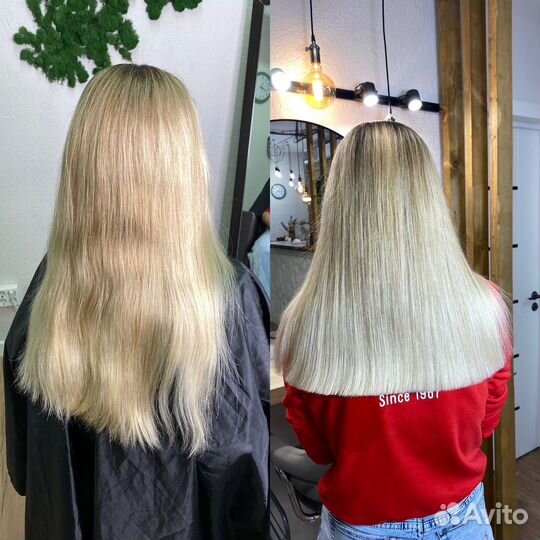 Холодная реконструкция волос без утюга