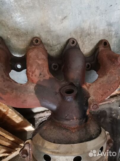 Выпускной коллектор hyundai accent акцент