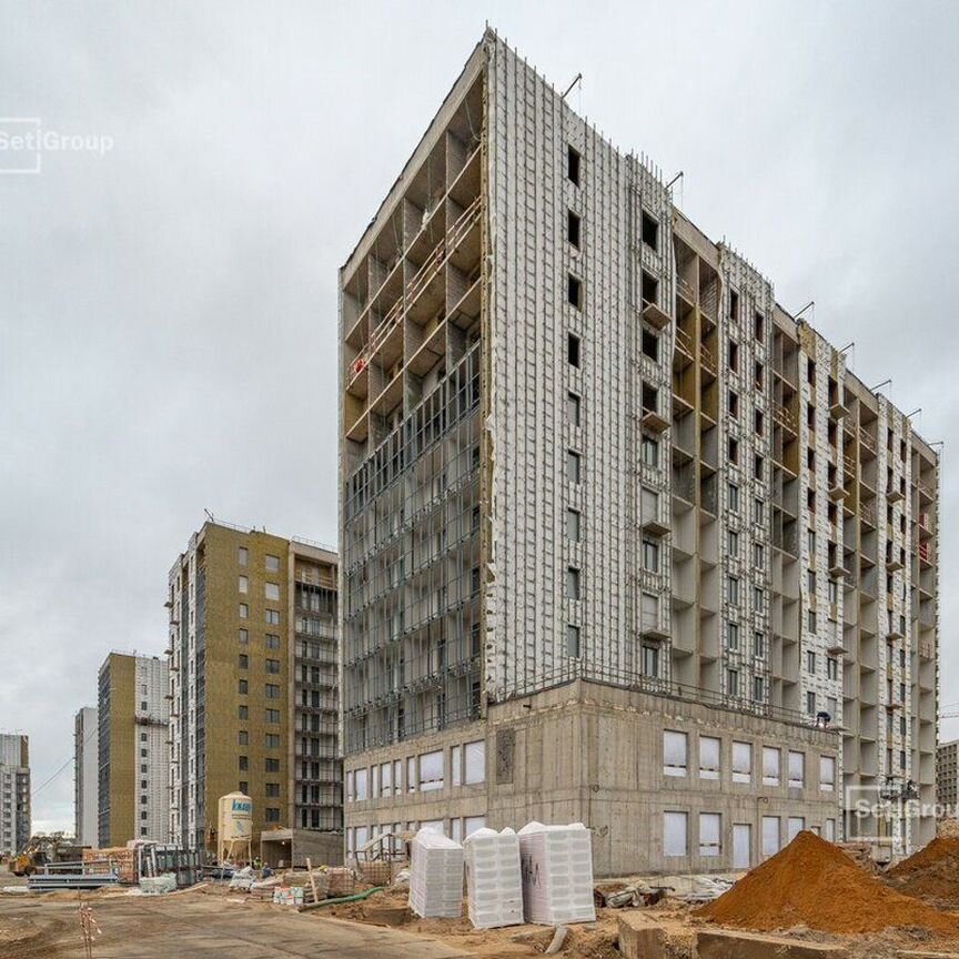 1-к. квартира, 38,6 м², 3/12 эт.