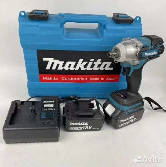 Гайковерт аккумуляторный makita