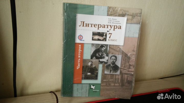 Литература уч. 2 часть 7 класс Б.А. Ланин, Л.Ю. Ус