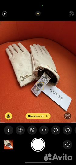 Перчатки guess новые оригинал