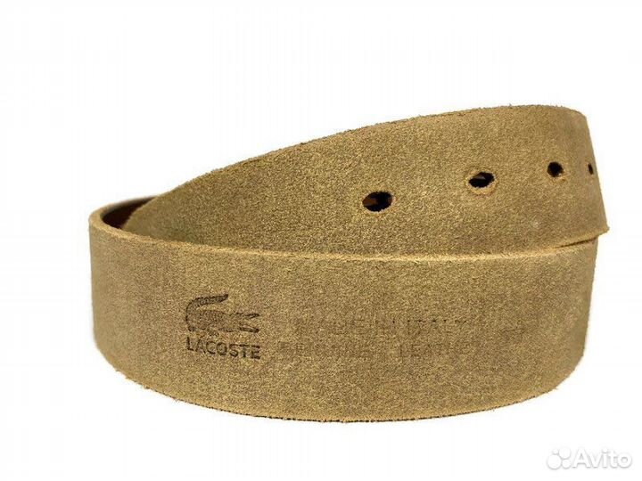 Ремень мужской кожаный Lacoste 2089 (Лакост)