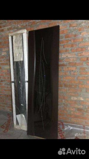 Дверь двухстворчатая