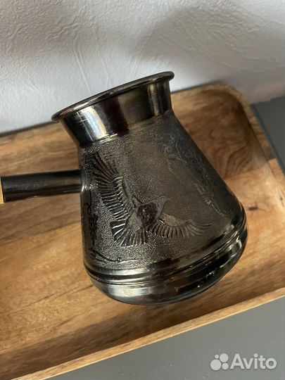Турка для кофе медная