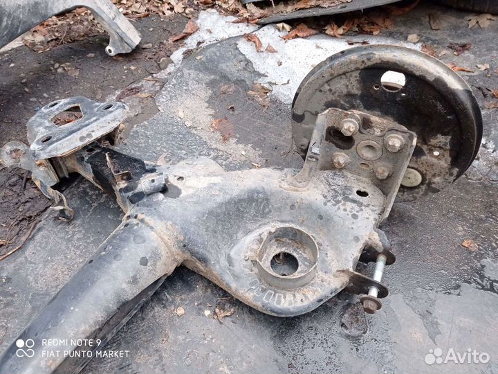 Задняя балка Fiat Grande Punto Opel Corsa D