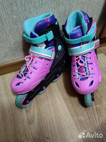 Роликовые коньки раздвижные