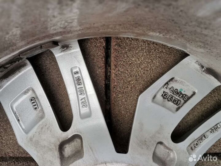 Диски R 18 Audi. поштучно
