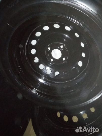 Диски KFZ 7965 6x15 4/100 ET50 d60,1 (black)