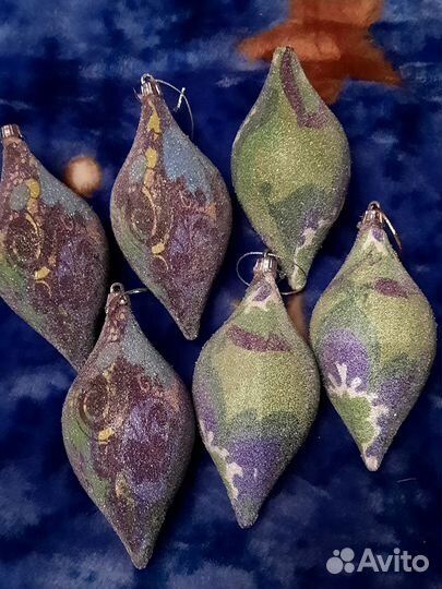 Новогодние ёлочные игрушки украшения