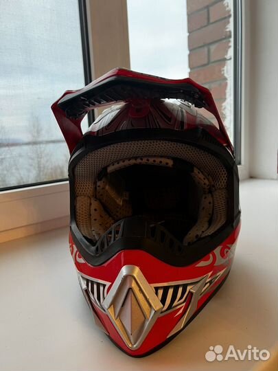 Шлем кроссовый бу