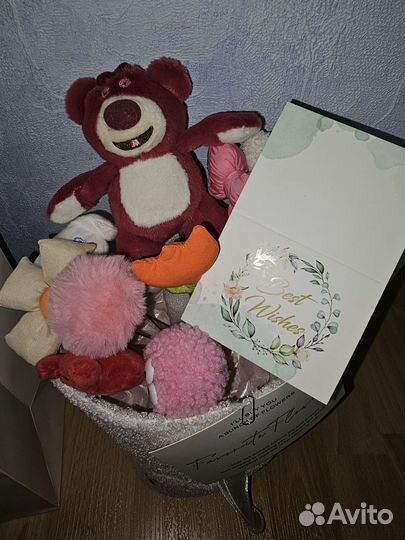 Букет из мягких игрушек подарок