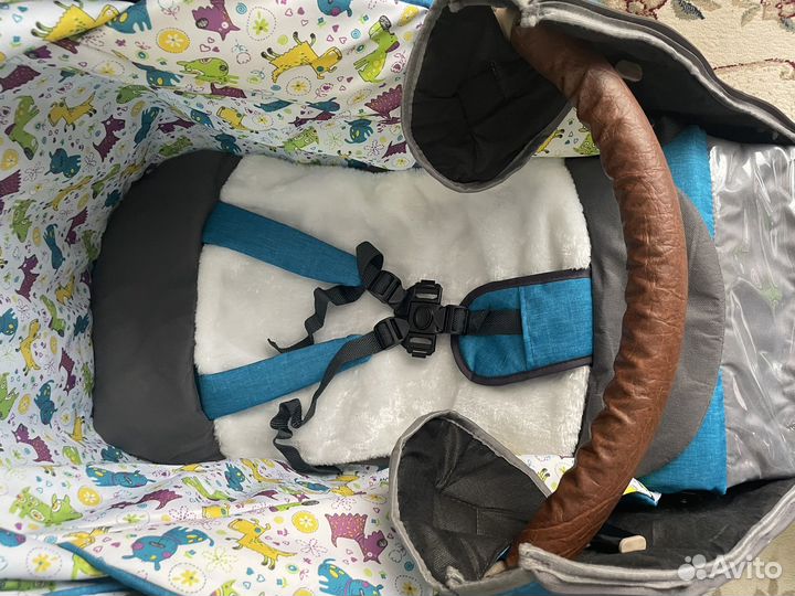 Детские санки коляска nika