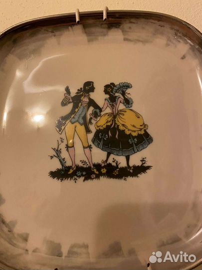 Тарелка декоративная. Швейцария. Винтаж