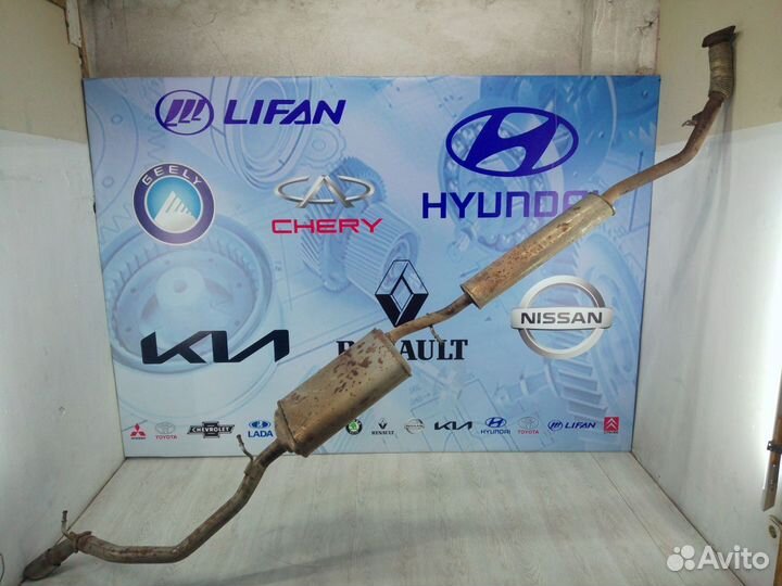 Глушитель Выхлопная труба Renault duster 2