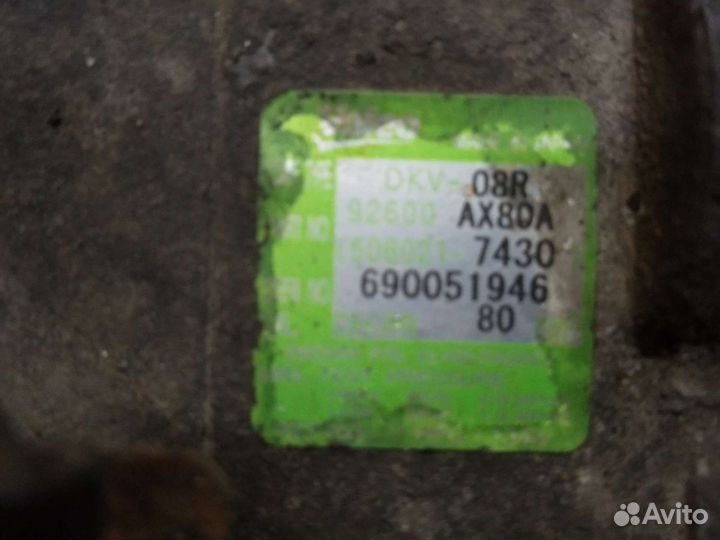 Компрессор кондиционера Ниссан Ноут