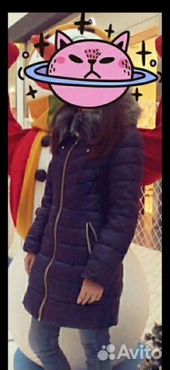Зимний женский пуховик