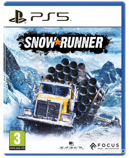 Sony PS5 диск SnowRunner,абсолютно новый,запечатан