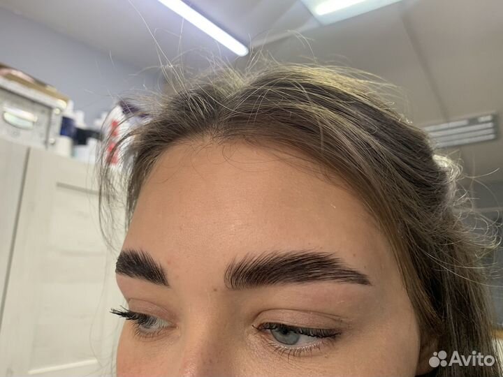 Оформление и окрашивание бровей