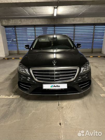 Mercedes-Benz S-класс 2.9 AT, 2018, 130 000 км