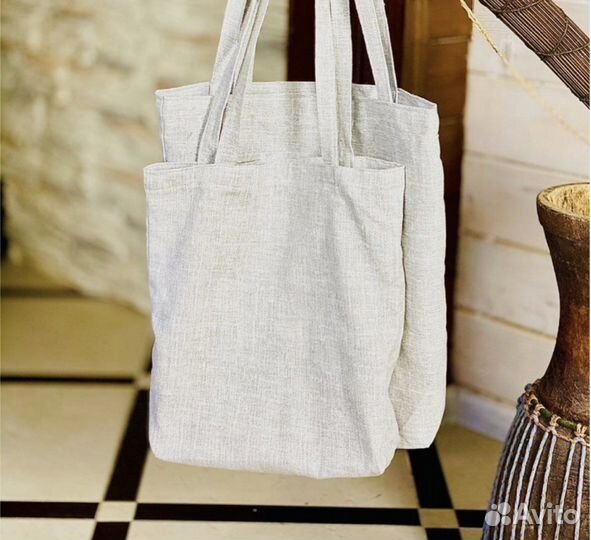 Сумка шоппер летняя под роспись