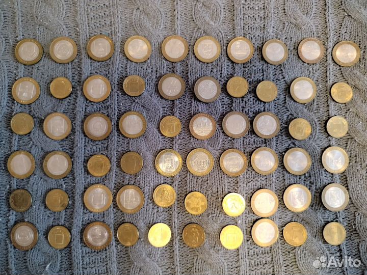 Юбилейные монеты 10,5,2,1 рубль