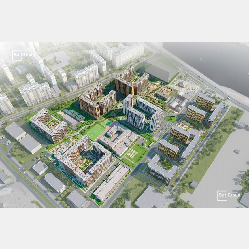 1-к. квартира, 42,2 м², 2/18 эт.