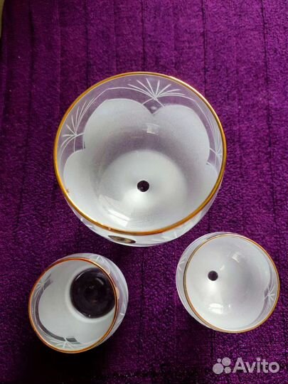 Подарочный набор рюмок стопки бокалы новый