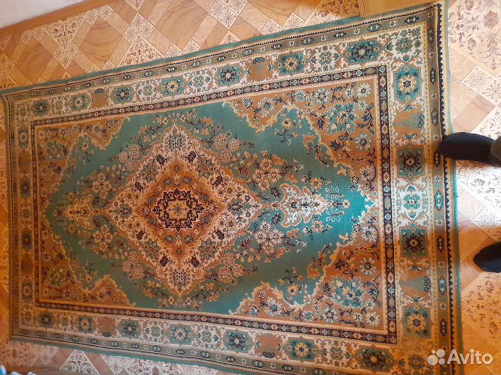 Ковер натуральный с олимпийской символикой 1980г