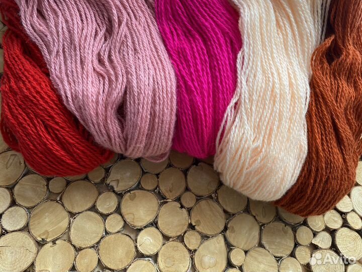 Пряжа в пасмах