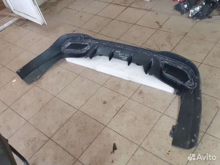 Юбка заднего бампера Mercedes CLA C118