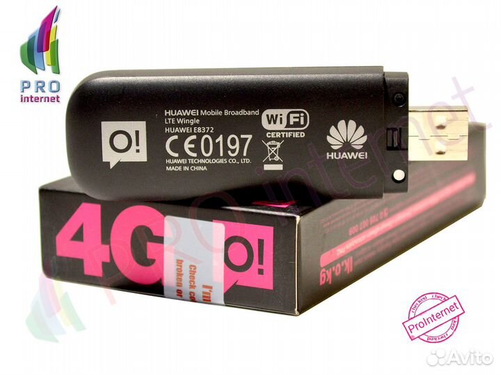 4G Wi-Fi Роутер Huawei e8372. Любой Оператор