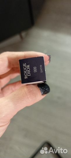 Помада dior rouge 999 satin миниатюра