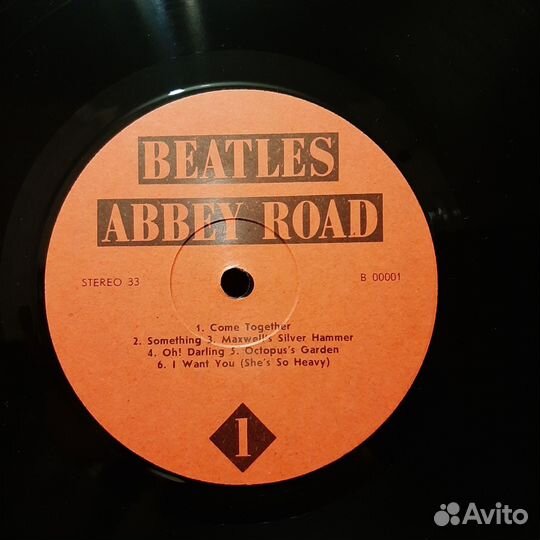 Винил Битлз., Abbey road