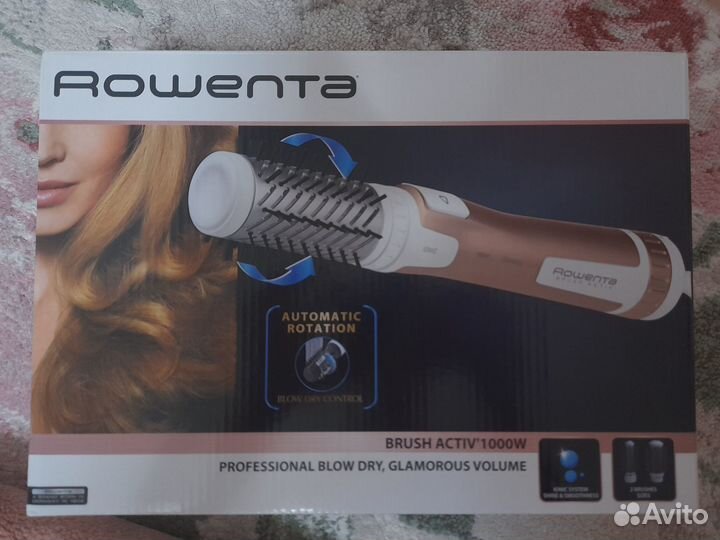 Фен щетка rowenta