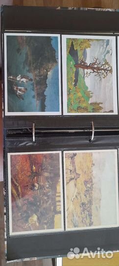 Открытки СССР живопись