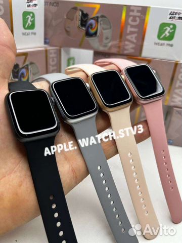 Apple watch 7 41mm+доставка+ металл. ремешок