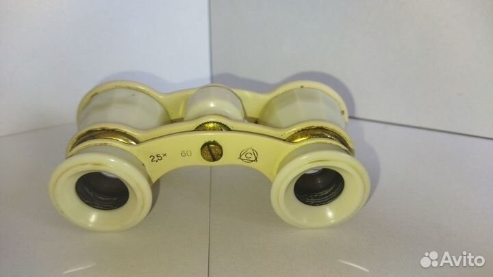 Бинокль театральный СССР 2,5 х 60 лзос