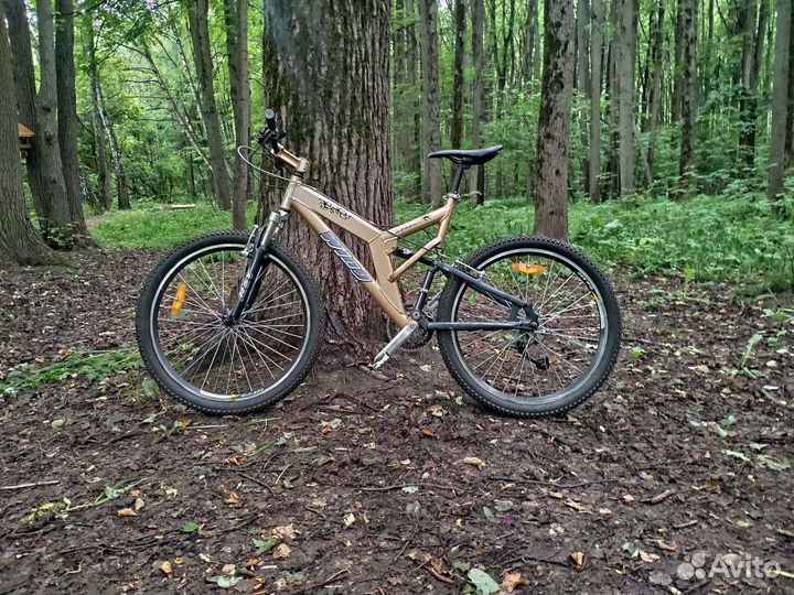 Горный велосипед, двухподвес