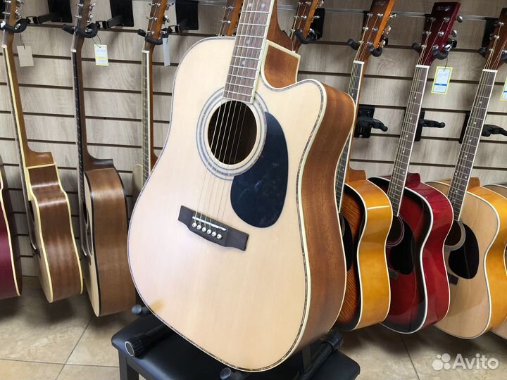 Гитара электроакустическая Cort AD880CE-NS +Чехол