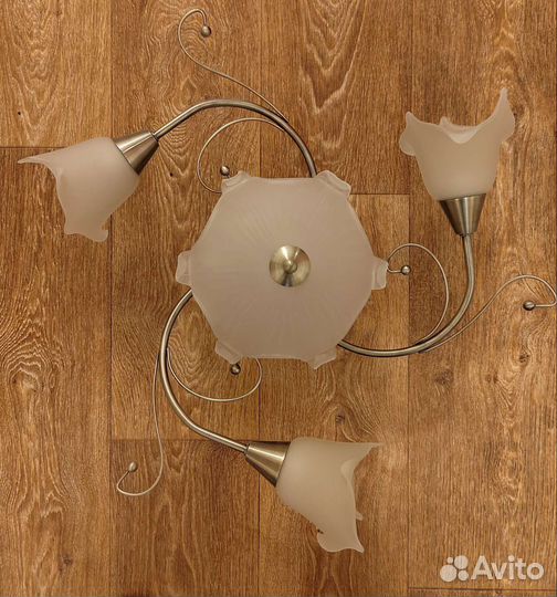 Люстра потолочная бу