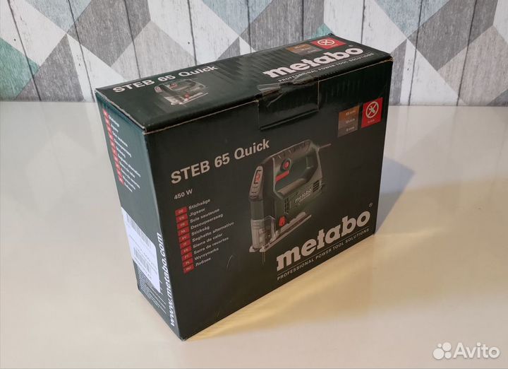 Электро лобзик Metabo Steb 65 Quick