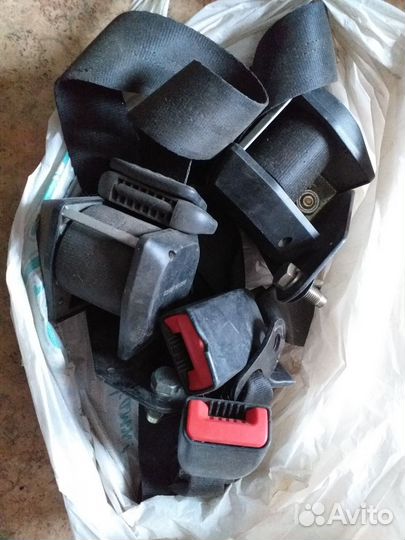 Задние ремни безопасности ваз 2107