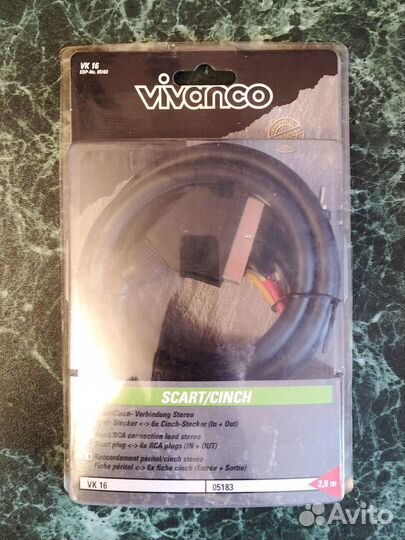 Кабель scart-6RCA