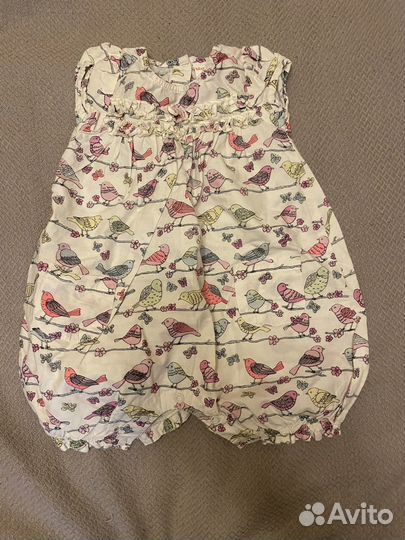 Песочники на малыша девочку 3-12 мес
