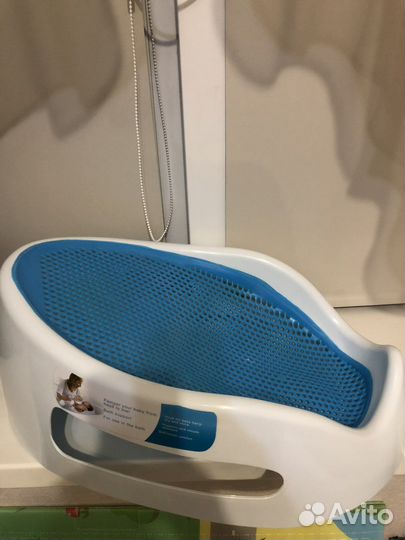 Горка для купания силиконовая в ванну