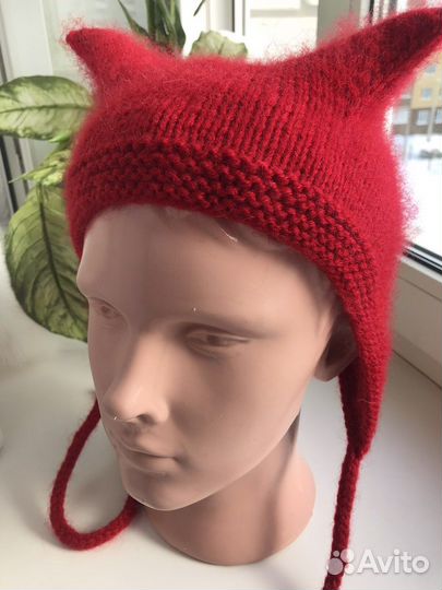 Шапка / Чепчик с ушками